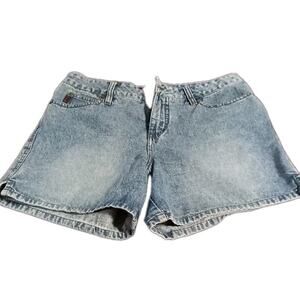 Mudd Denim Shorts Mid Rise Vintage Y2K Sz. 11 Light Wash